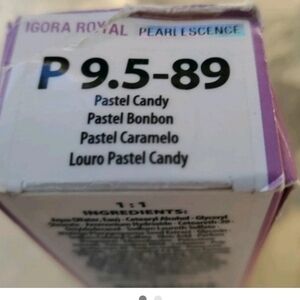 TWO Schwarzkopf Professional IGORA P 95-89 NEW WITH BOX HTF DISCONTINUED